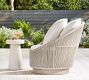 Indio Coastal Swivel Outdoor Papasan