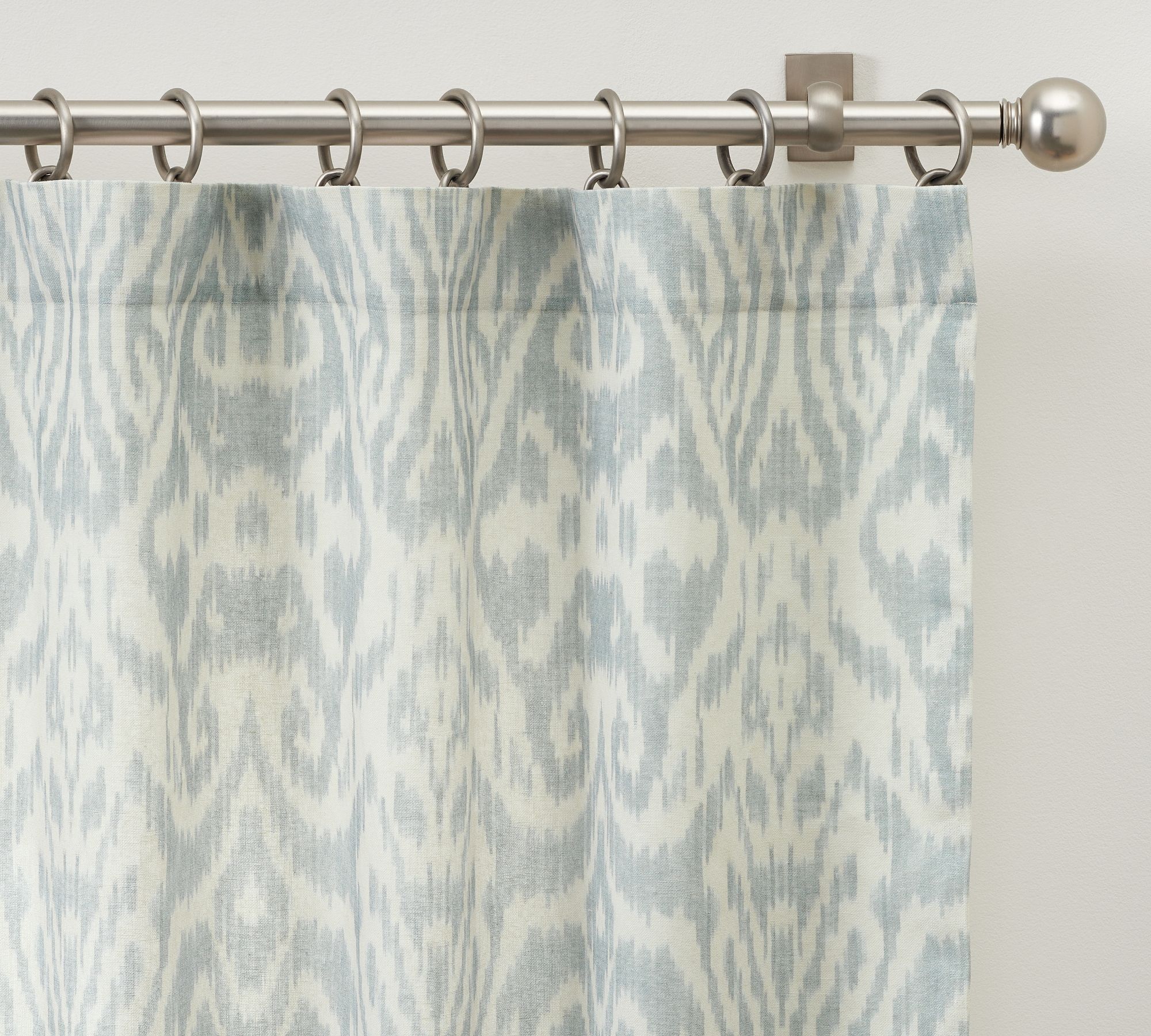 Vega Ikat Linen Cotton Curtain