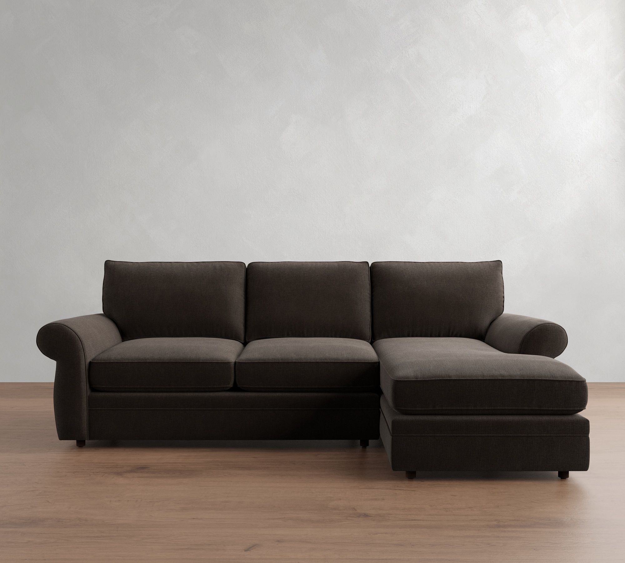 Pearce Roll Arm Deep Seat Chaise Sectional (110"&ndash;150") - thumbnail 7