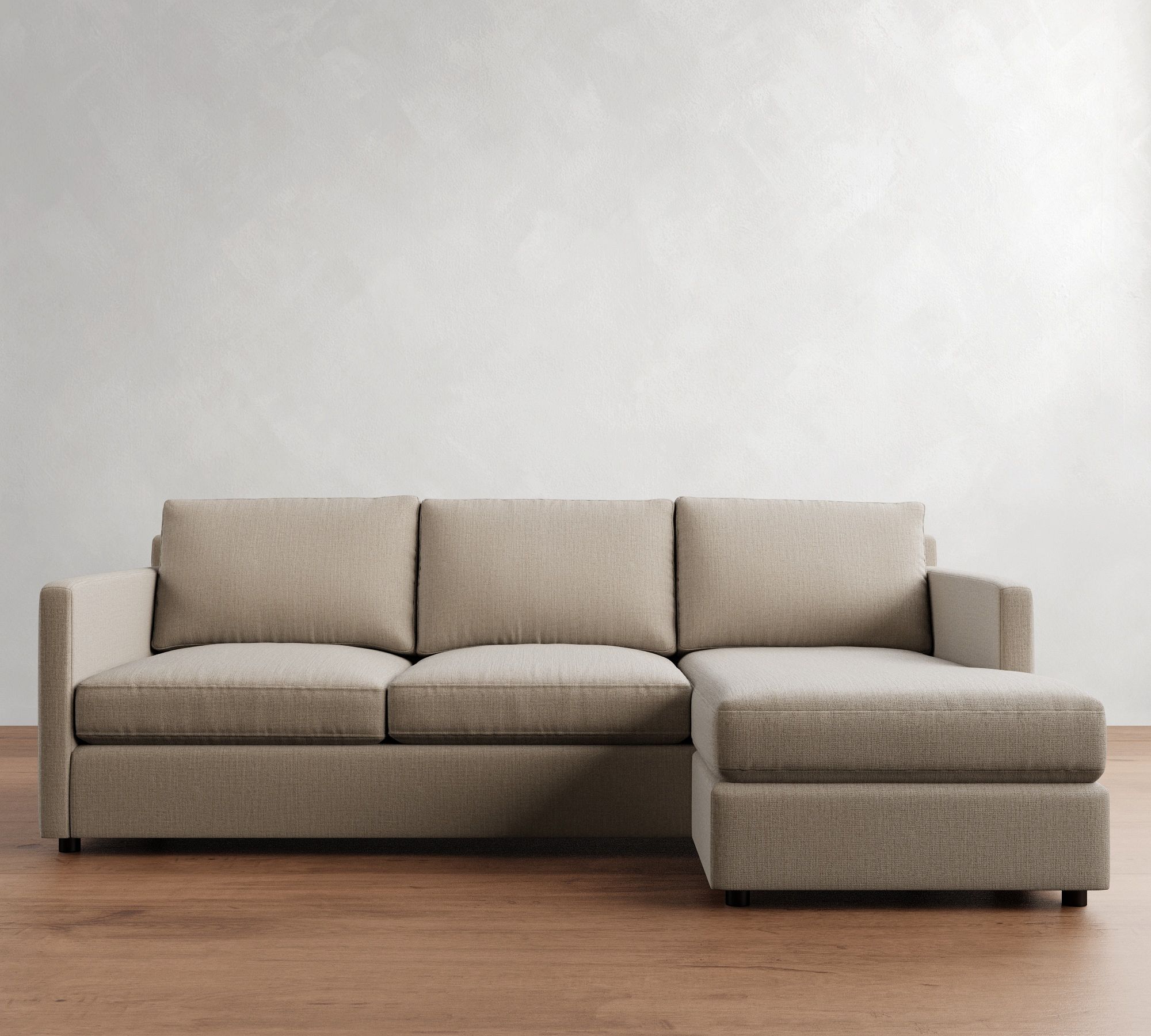 Pacifica Slim Arm Reversible Chaise Sectional (78"–88") - thumbnail 8