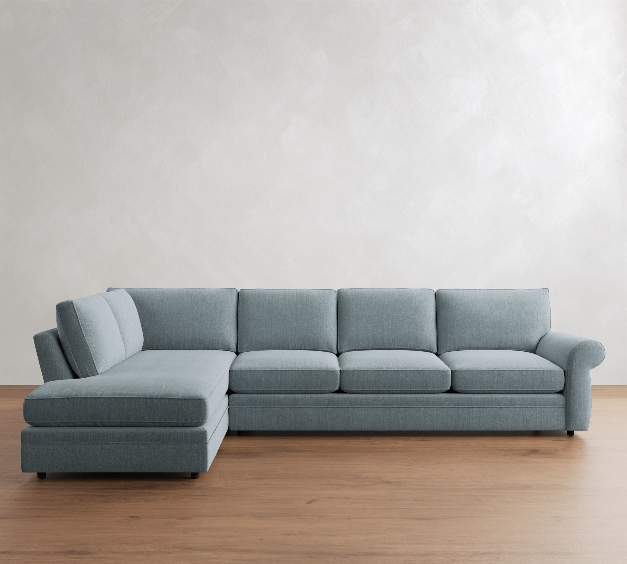 Pearce Roll Arm Deep Seat Return Bumper Sectional (119"&ndash;149") - thumbnail 5