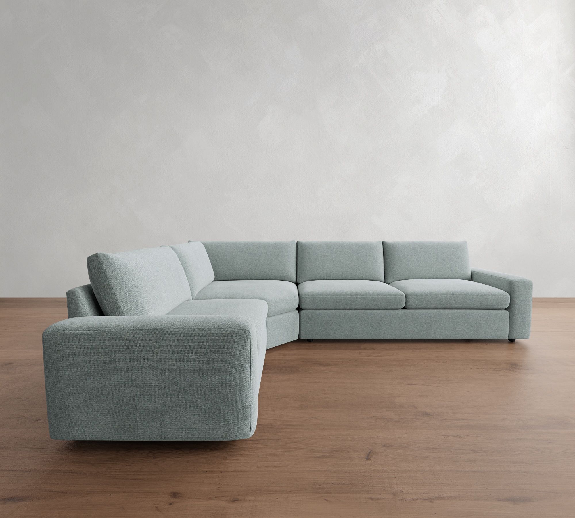 Sierra 3-Piece Wedge Sectional (137"&ndash;147")