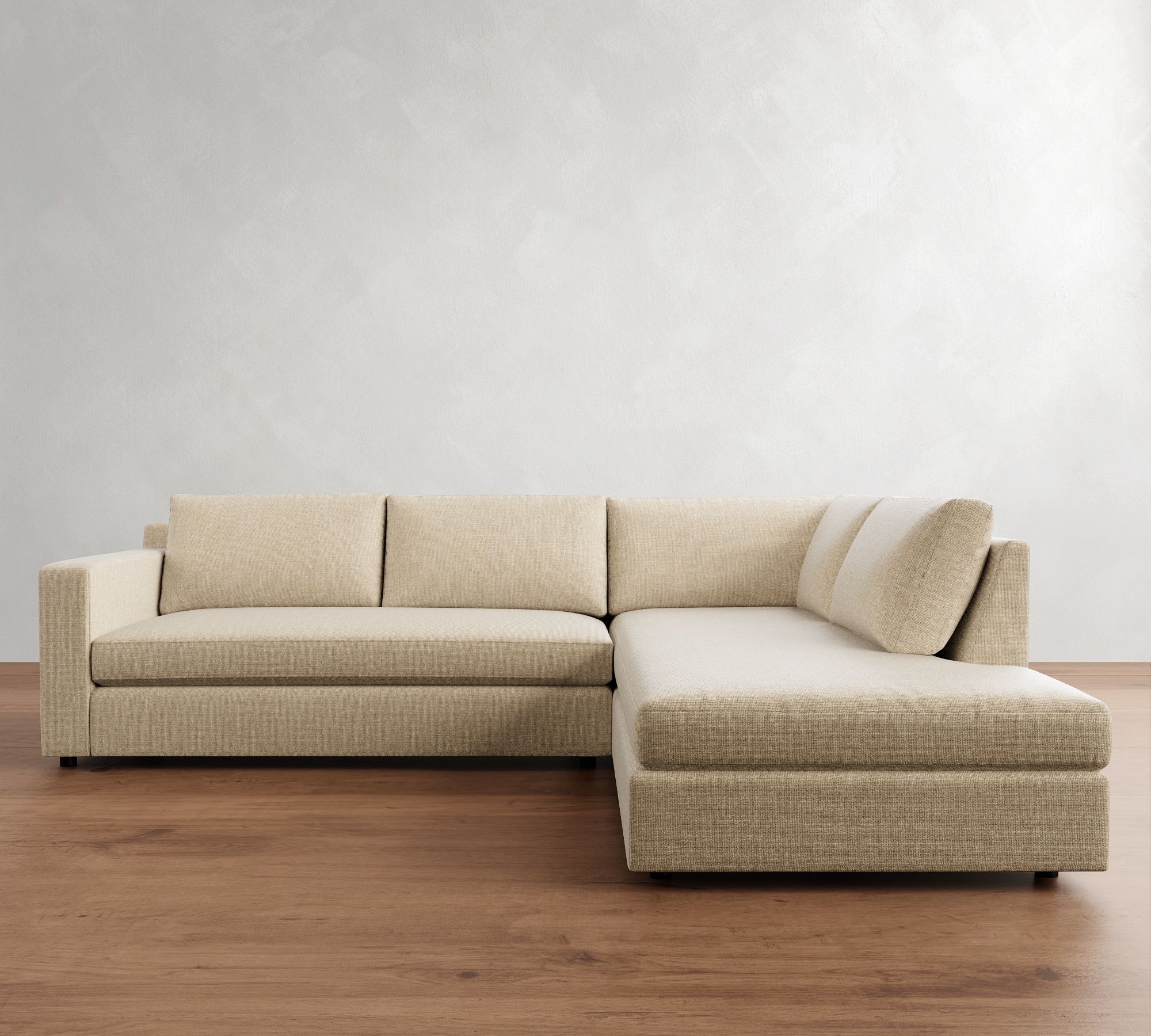 Pacifica Wide Arm Return Bumper Sectional  (105"&ndash;109") - thumbnail 3
