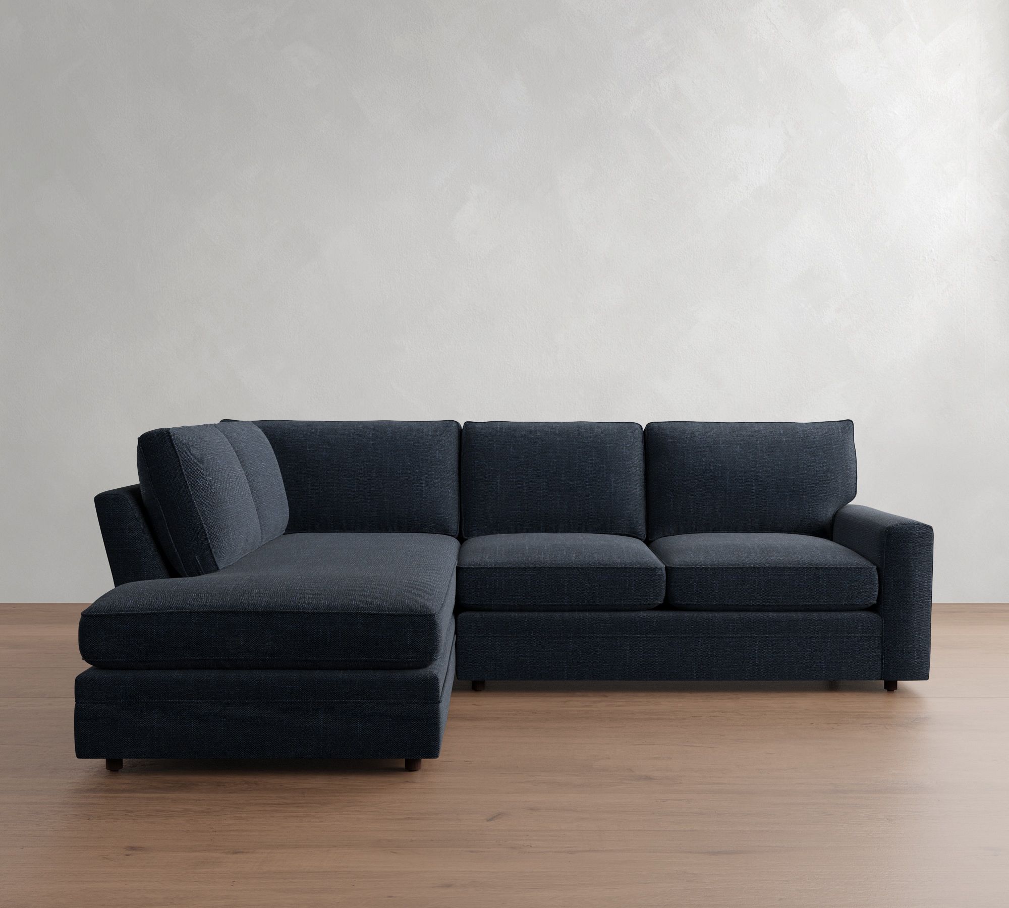 Pearce Square Arm Deep Seat Return Bumper Sectional (115"&ndash;145") - thumbnail 5