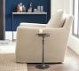 Ayden Square Arm Slipcovered Swivel Glider