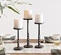 Easton Forged-Iron Candle Holder