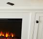 Aubrey Electric Fireplace Media Cabinet