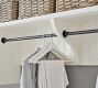 Aubrey Shelf with Closet Rail (30"-48")