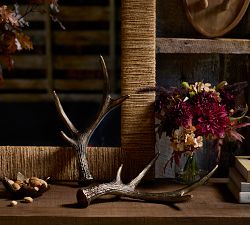 Brass Antler Object