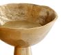 Rough Cast Brass Candle Holder