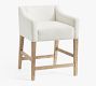 Classic Upholstered Slope Stool