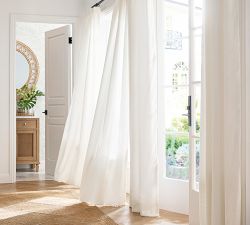 Monique Lhuillier Trelliage Textured Curtain