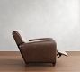 Manhattan Square Arm Leather Recliner