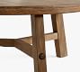 Rustic Farmhouse Round Coffee Table (44")
