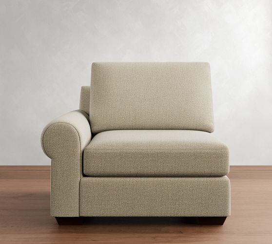 Build Your Own Big Sur Roll Arm Sectional by Pottery Barn
