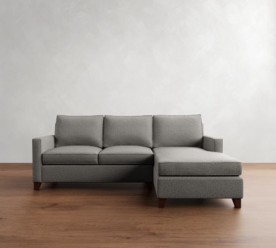 Cameron Square Arm Chaise Sectional (99") by Pottery Barn
