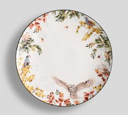Fantastical Forest Stoneware Charger Plates - Set of 4