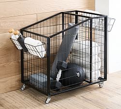 Industrial Metal Gear Storage Cart