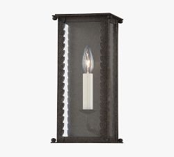 Zayd Outdoor Metal Sconce (13")