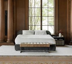 Ram Leather Bench (54")