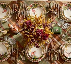 Fantastical Forest Stoneware Charger Plates - Set of 4