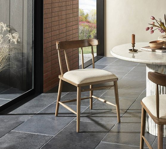 Lune Upholstered Dining Chair by Pottery Barn