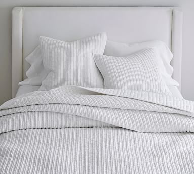 Pottery Barnベッドキルト Honeycomb Quilt | Pottery Barn