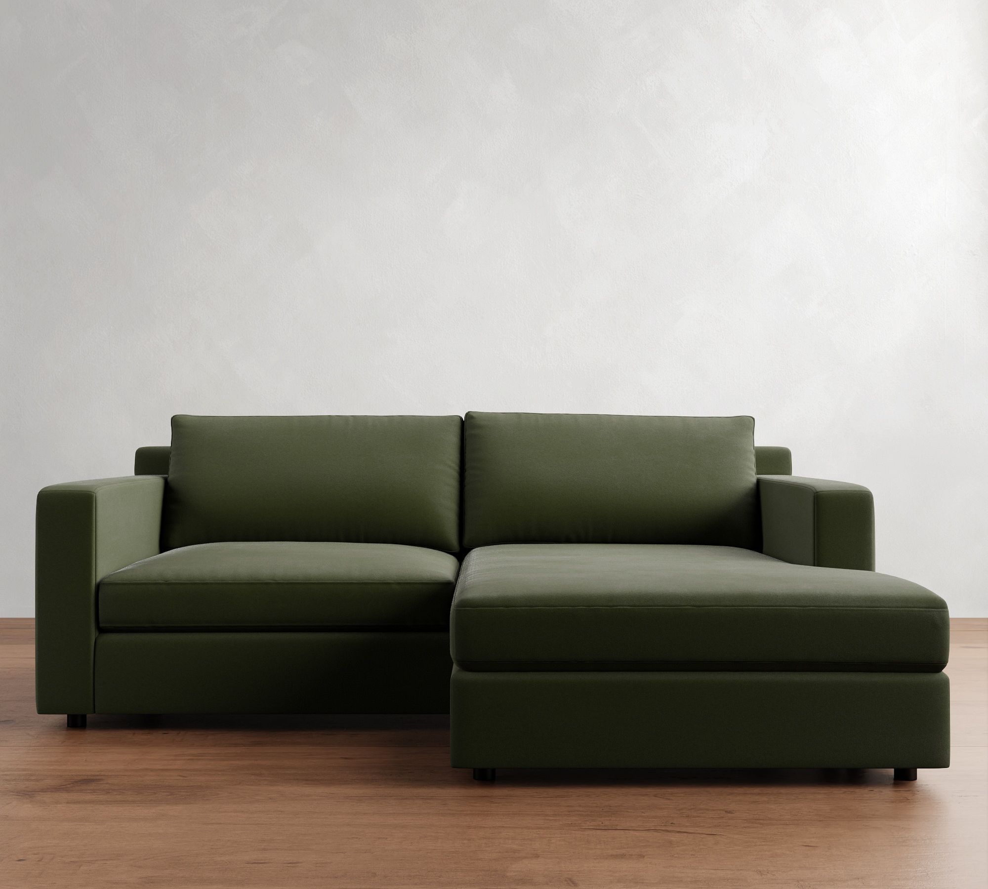 Pacifica Wide Arm Reversible Sleeper Chaise Sectional  (86") - thumbnail 5