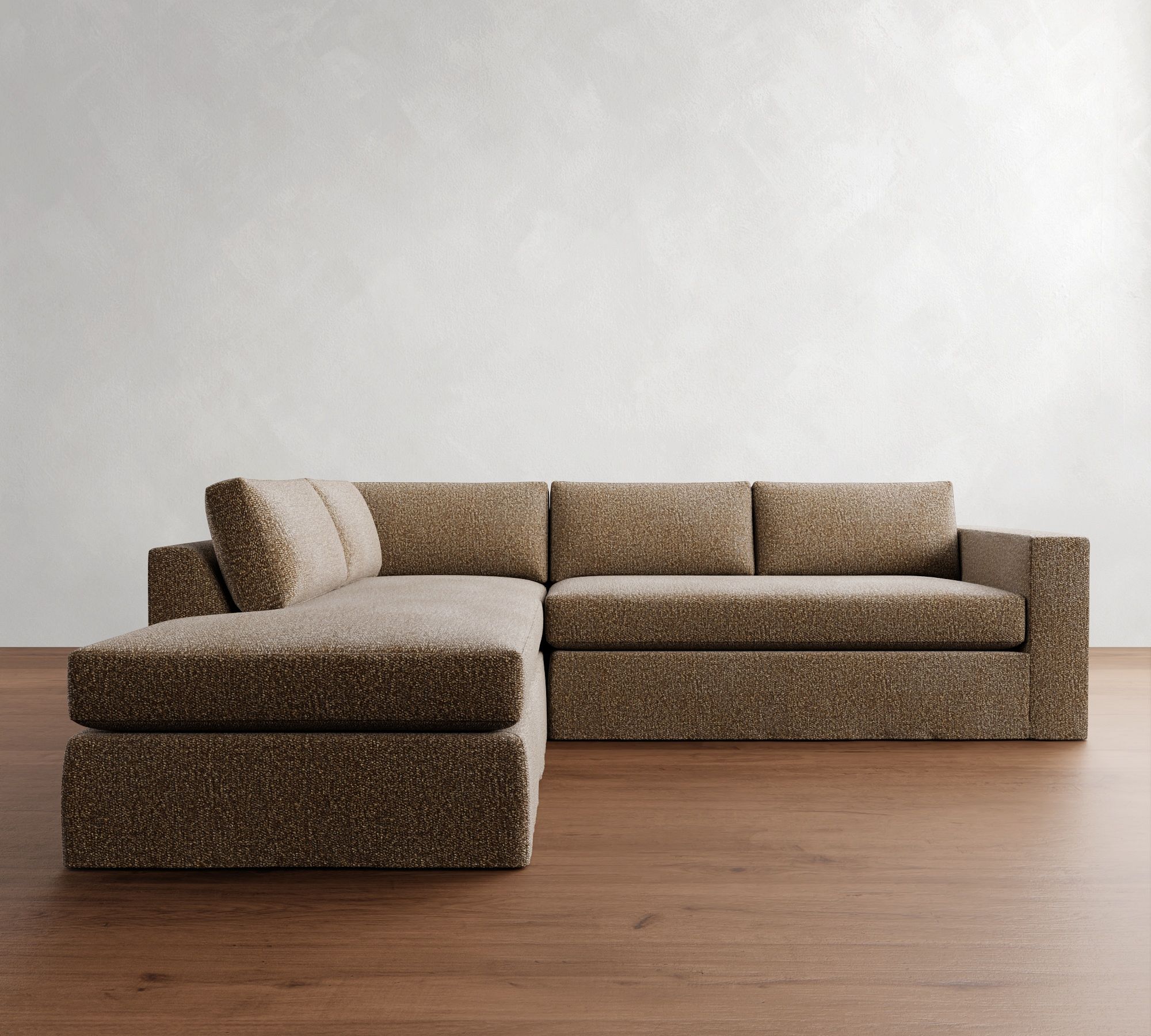 Carmel Wide Arm Slipcovered Return Bumper Sectional (113"&ndash;125") - thumbnail 10