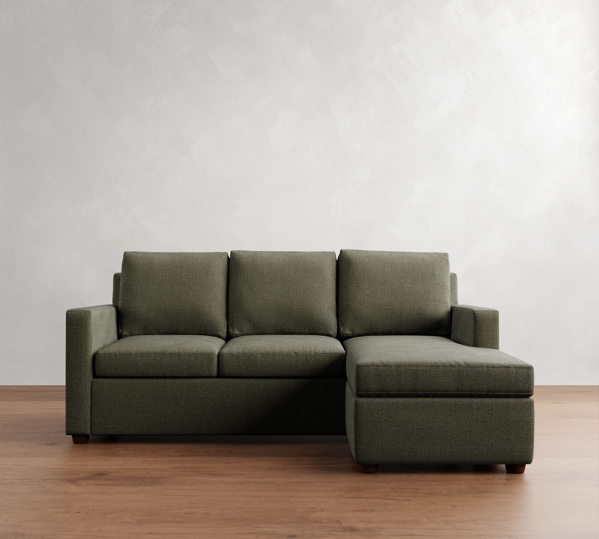 Cameron Modern Square Arm Reversible Sleeper Chaise Sectional (86") - thumbnail 6