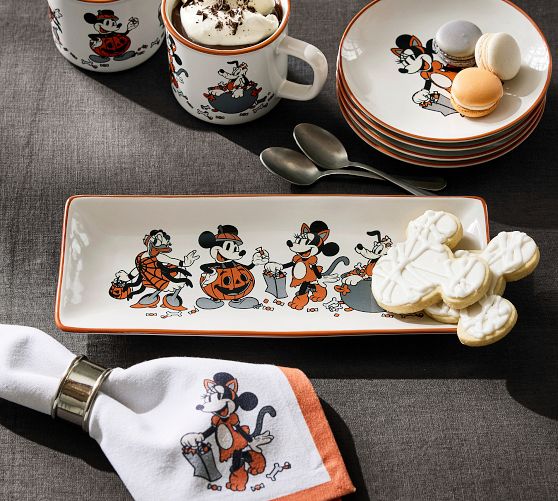 Disney Mickey Mouse and Friends Stoneware Cookie Platter by Pottery Barn