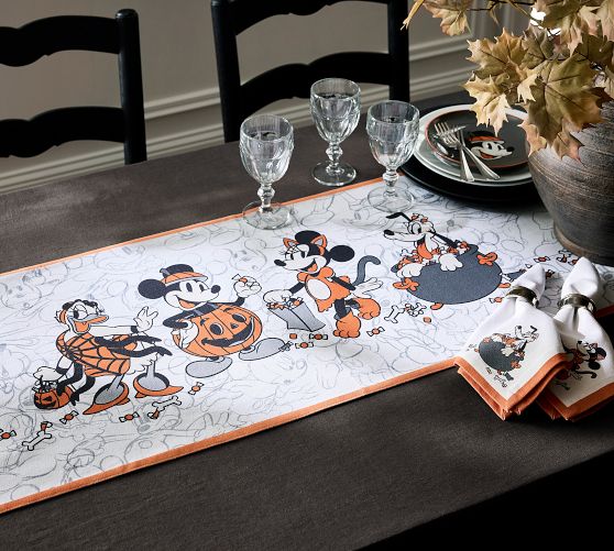 Disney Mickey Mouse and Friends Cotton Table Runner