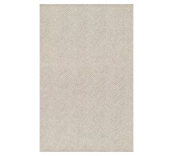 Iweala Handcrafted Chevron Rug