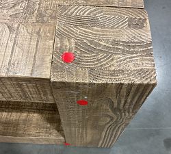 Open Box: Rockport Square Reclaimed Wood Coffee Table (44") - Sierra