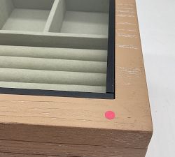 Open Box: Stella Jewelry Box, Large - Fog
