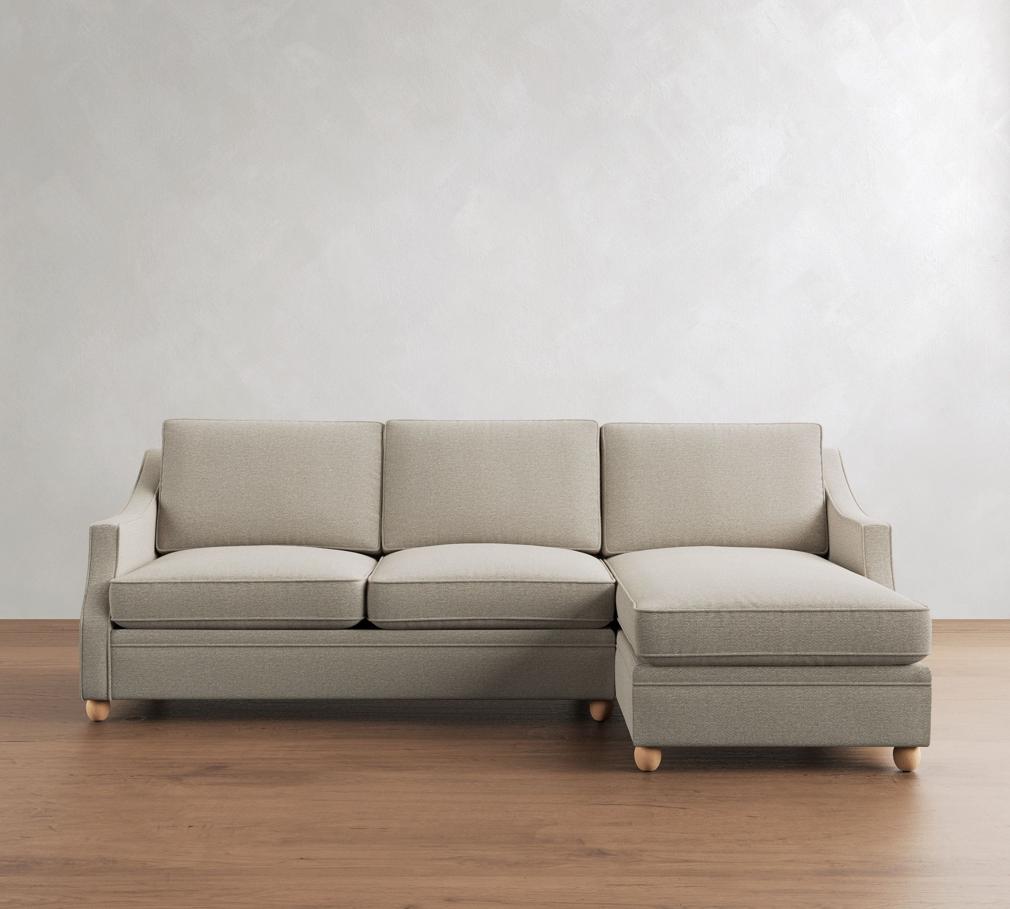 Piedmont Chaise Sectional (106")