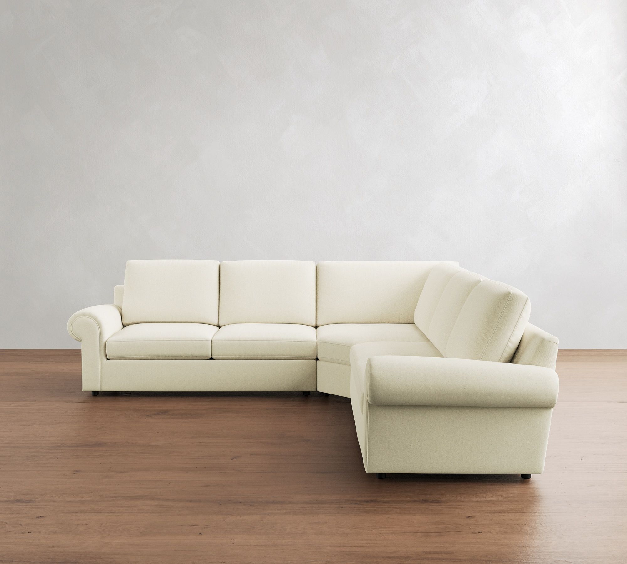 Bellevue 3-Piece L-Shaped Wedge Sectional (126")