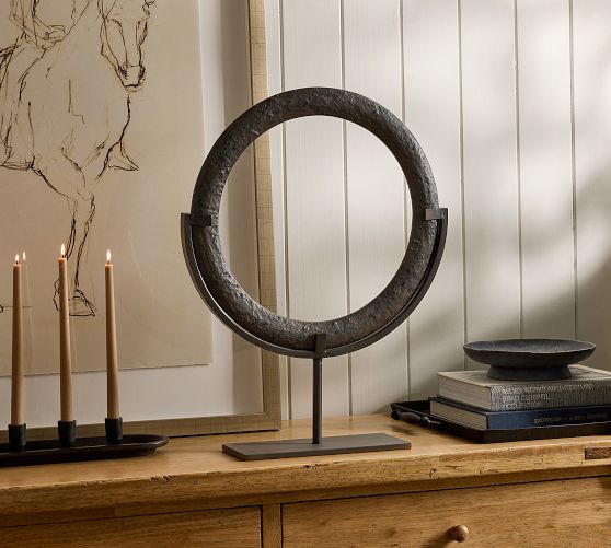 Bronze Ring Sculpture