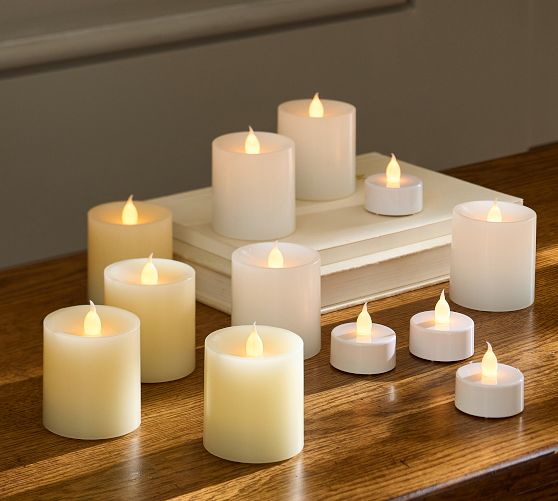 Everyday Flameless Tealight Candles - Set of 4
