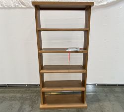 Open Box: Aldon Etagere Bookcase (36"W x 16"D x 72"H) - Maize Finish