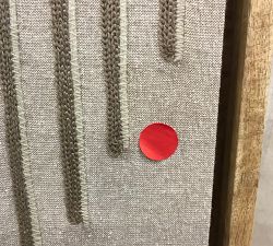 Open Box: Curve Wall Art - Brown/Taupe