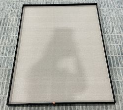 Open Box: Foley Linen Pinboard, Large - Black