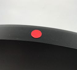 Open Box: Linden Round Mirror (34"Dia) - Matte Black