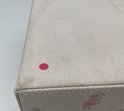 Open Box: LoveShackFancy Leather Floral Jewelry Travel Case, Medium - Multi