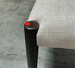 Open Box: Quincy Basketweave Dining Chair - Essence Natural, Black, Light Carbon
