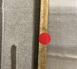 Open Box: Curve Wall Art - Brown/Taupe