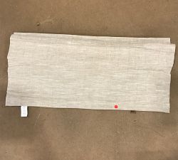 Open Box: Emery Linen Cordless Light Filtering Roman Shade (36"W x 64"L) - Oatmeal
