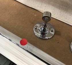 Open Box: Kensington Rectangular Pivot Mirror (27.5"W x 36"H) - Chrome