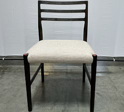 Open Box: Quincy Basketweave Dining Chair - Essence Natural, Black, Light Carbon