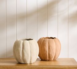 Terracotta Pumpkin Cachepots